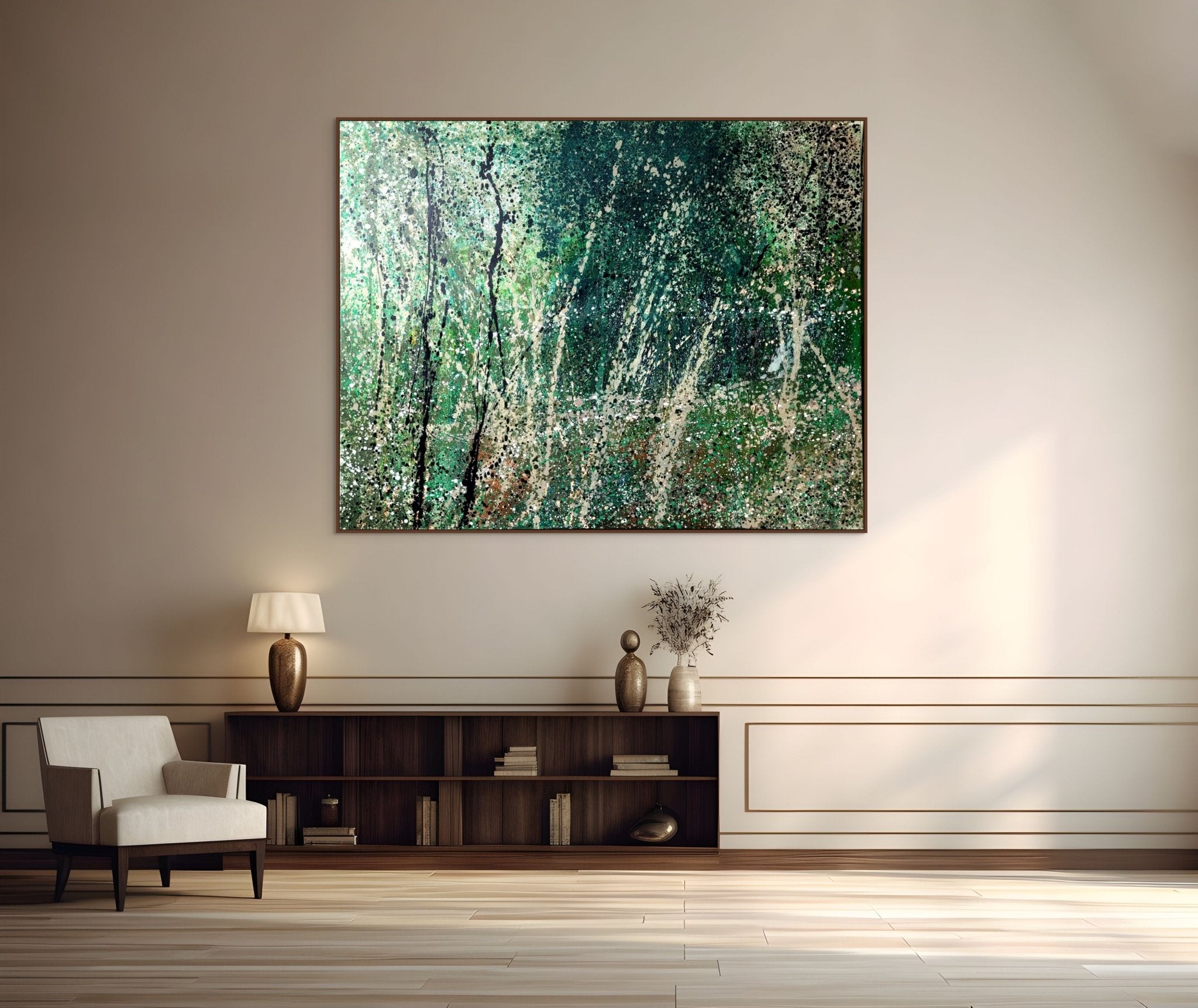 A clear message - Reiner Heidorn - Abstract Painting - Ideelart