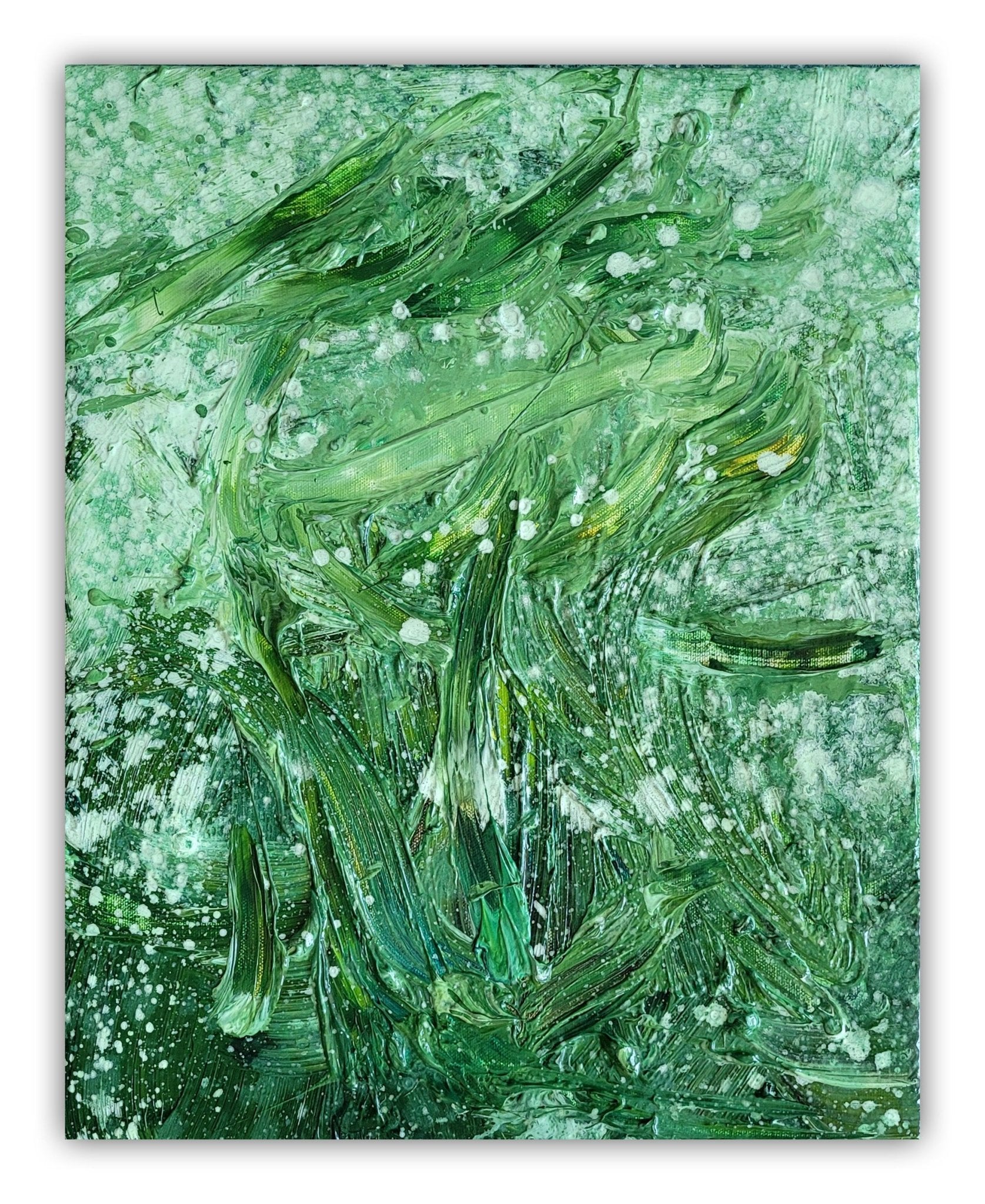 Fruit of wrath 1 - Reiner Heidorn - Abstract Painting - Ideelart