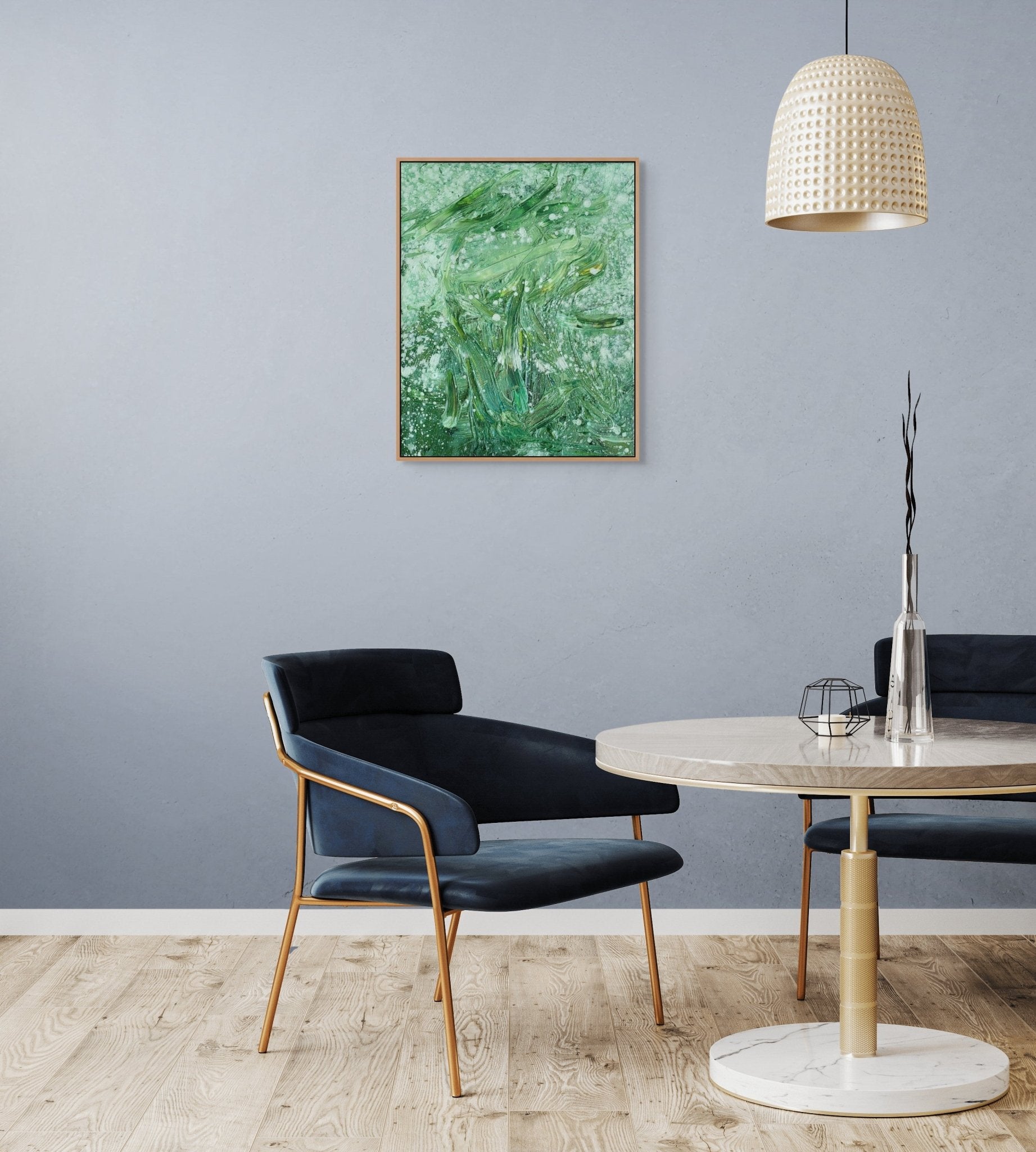 Fruit of wrath 1 - Reiner Heidorn - Abstract Painting - Ideelart