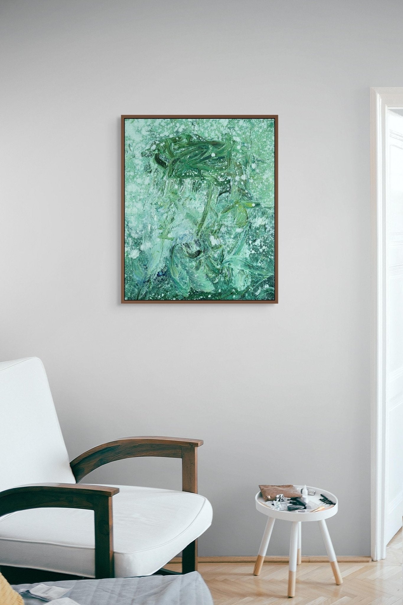 Fruit of wrath 2 - Reiner Heidorn - Abstract Painting - Ideelart