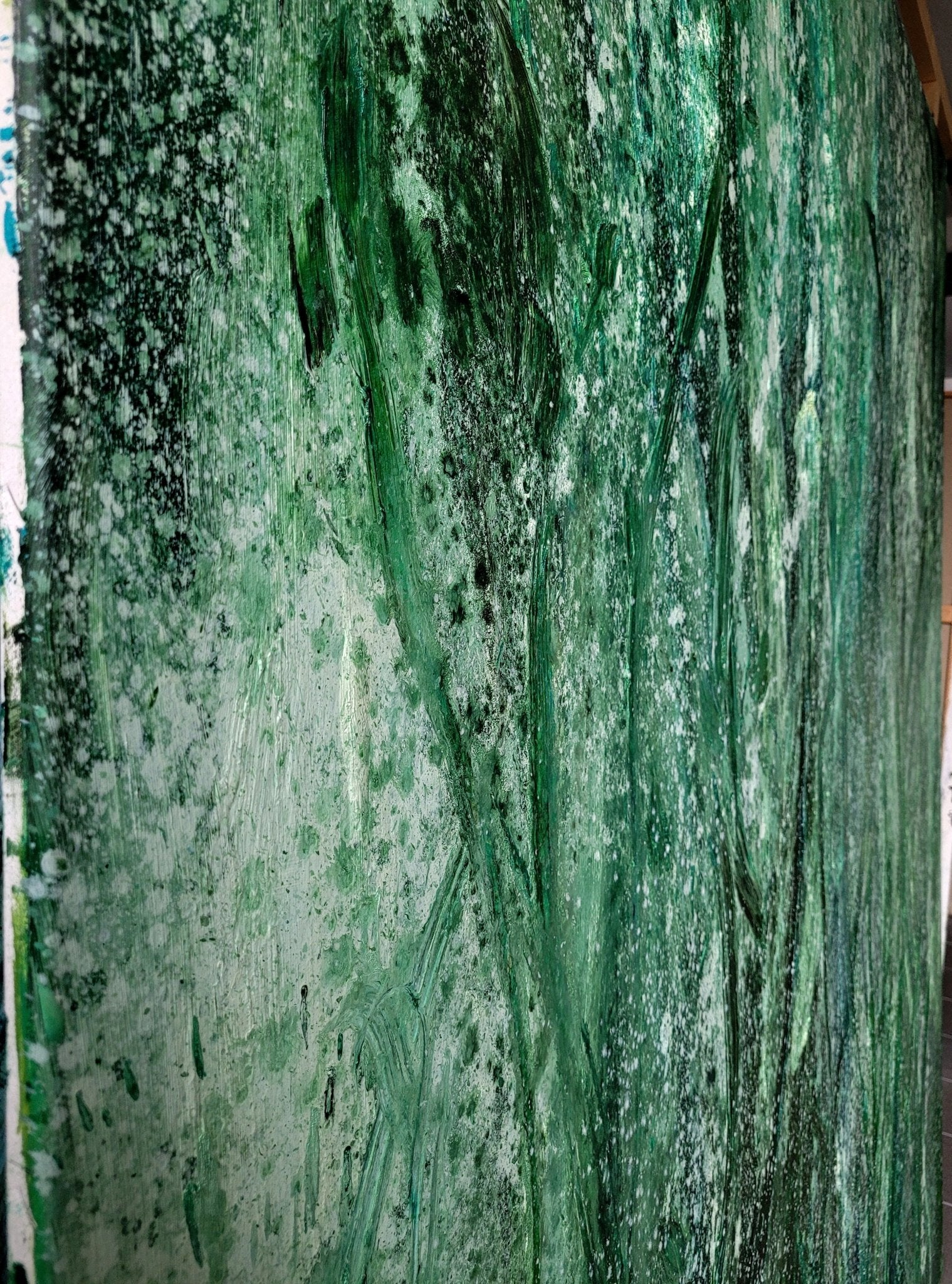Grasswater - Reiner Heidorn - Abstract Painting - Ideelart