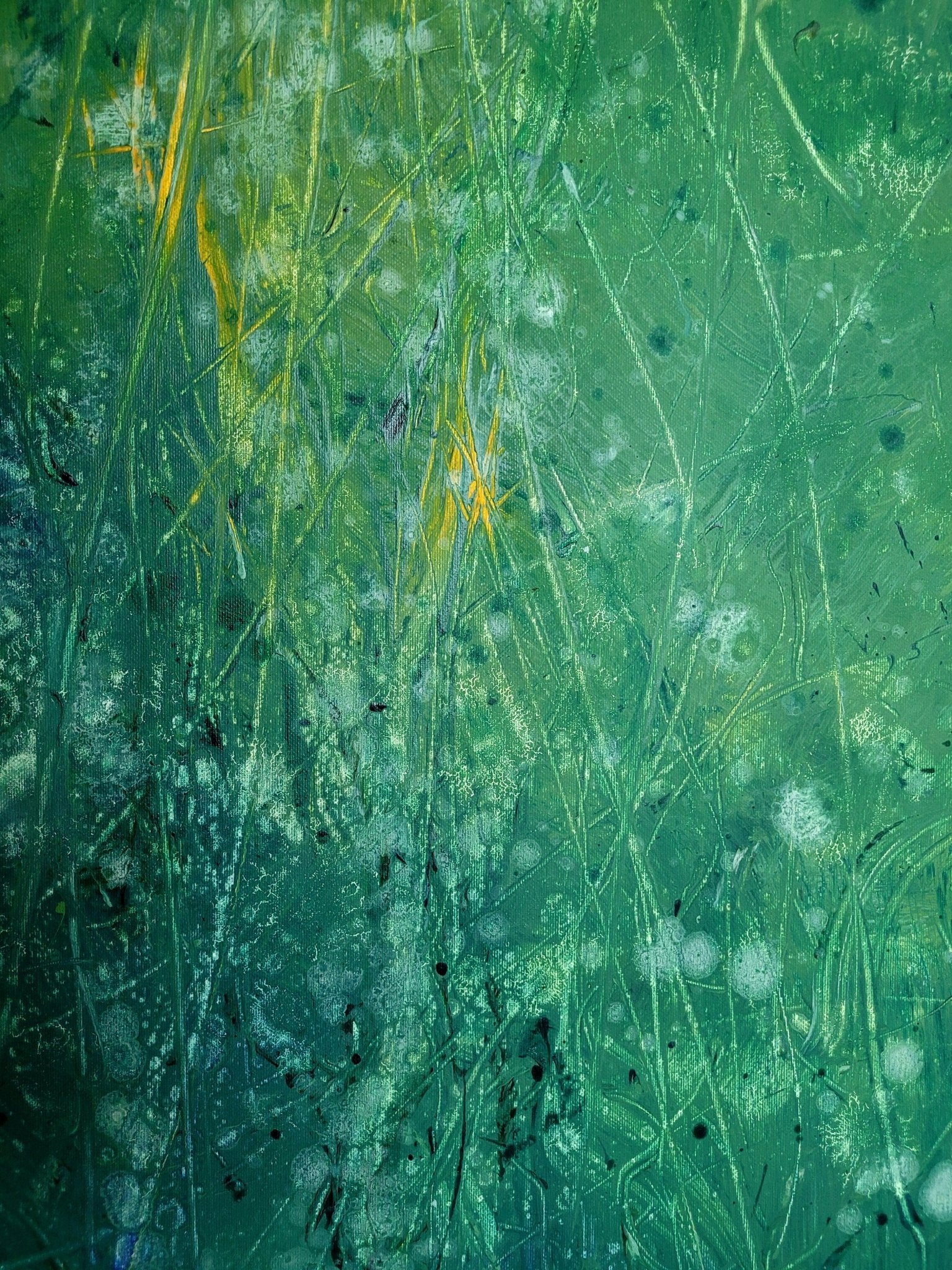 Innocence of propagation - Reiner Heidorn - Abstract Painting - Ideelart