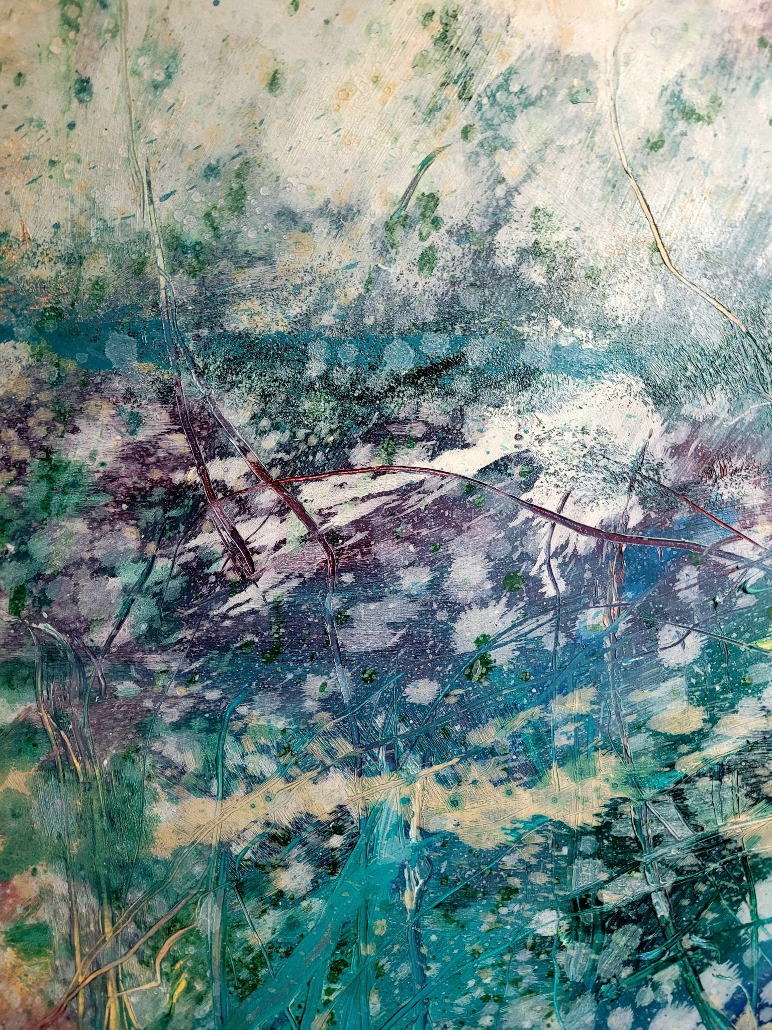 New balance - Reiner Heidorn - Abstract Painting - Ideelart