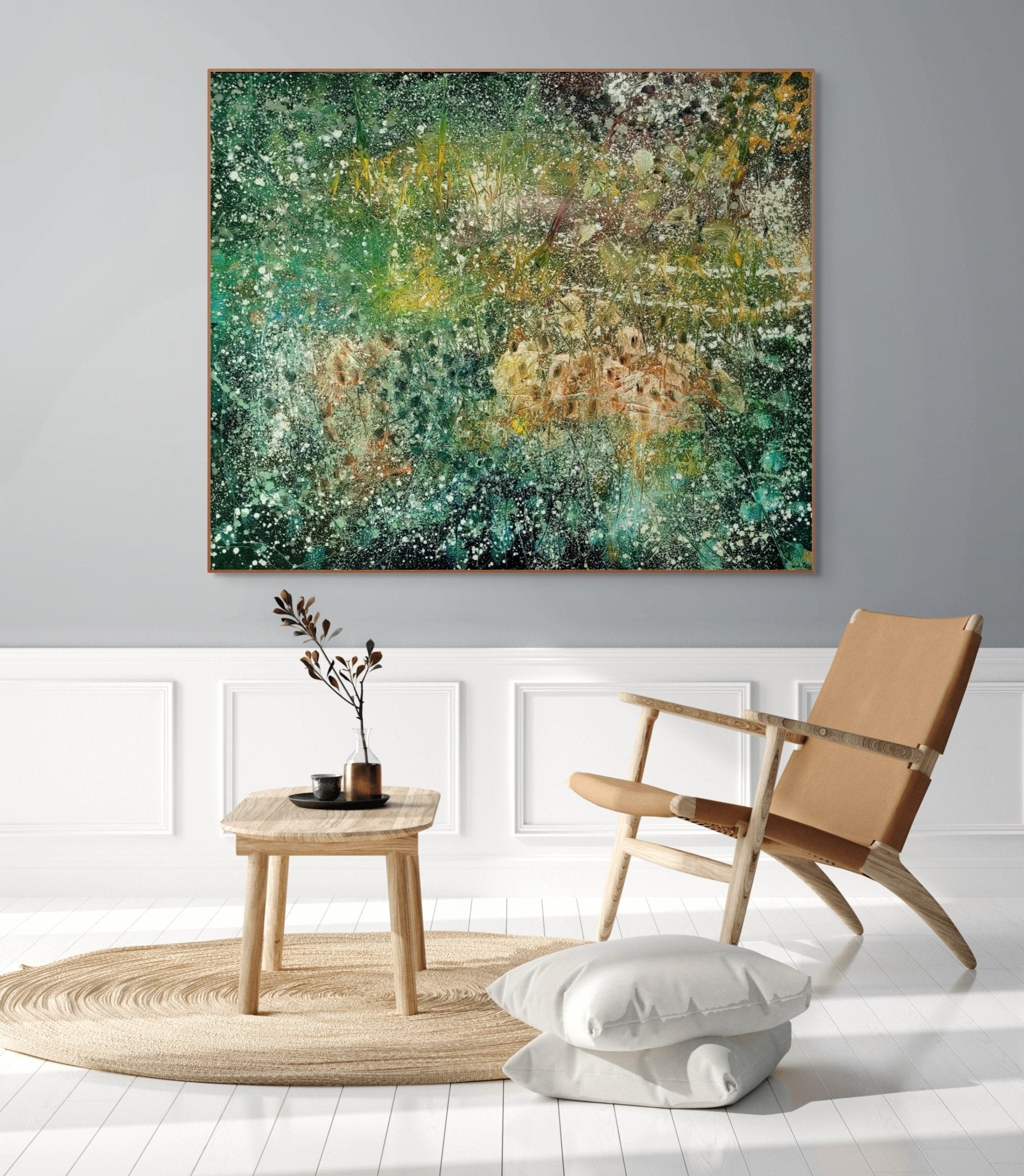 Richgarden - Reiner Heidorn - Abstract Painting - Ideelart