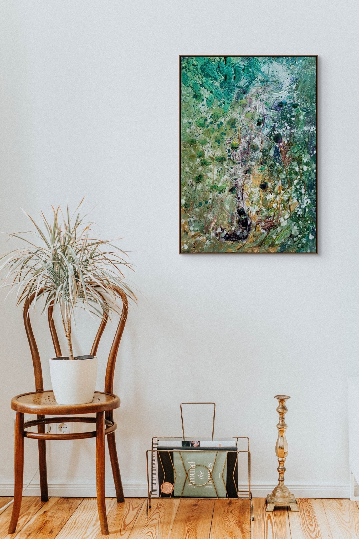 Unspecific rank 2 - Reiner Heidorn - Abstract Painting - Ideelart