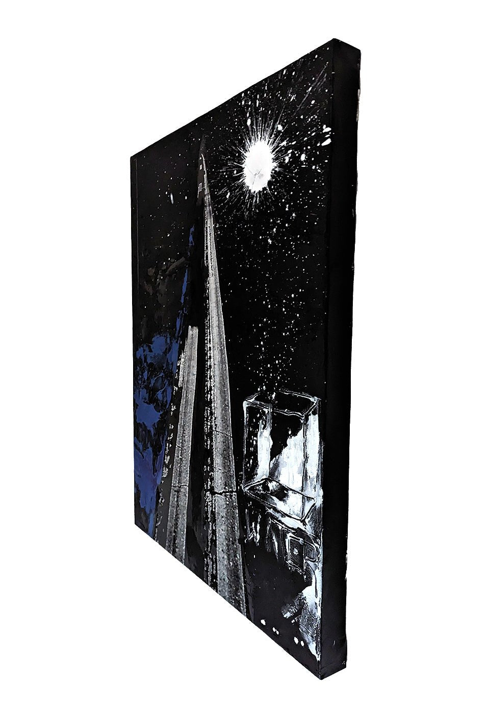 If You Are Falling, Dive (018) - Jason Engelund - Abstract Painting - Ideelart