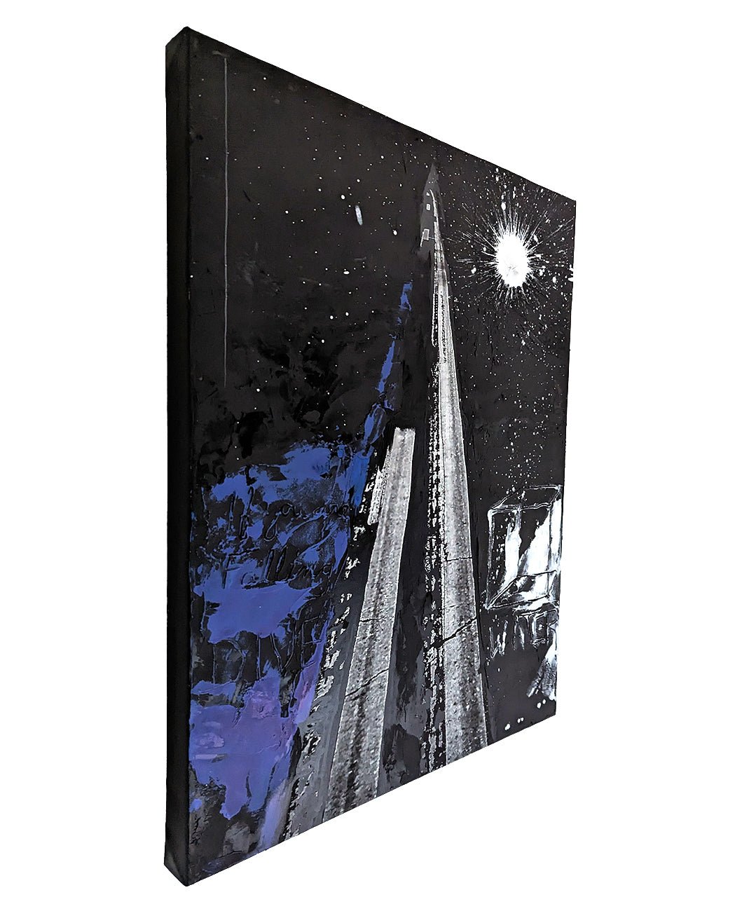 If You Are Falling, Dive (018) - Jason Engelund - Abstract Painting - Ideelart