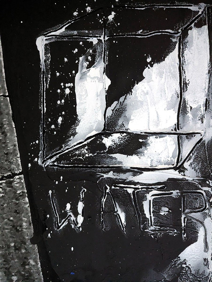 If You Are Falling, Dive (018) - Jason Engelund - Abstract Painting - Ideelart