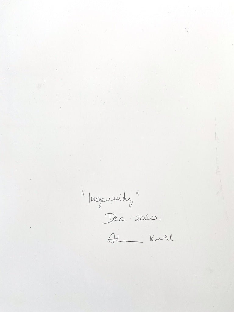 Ingenuity - Adrienn Krahl - Abstract Painting - Ideelart