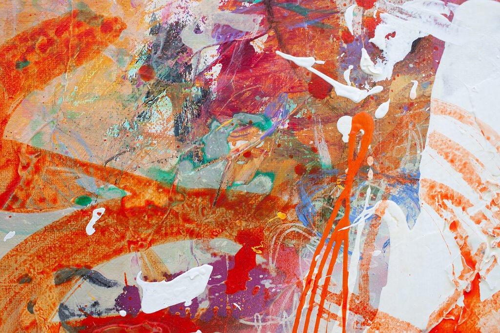 Iris's World - Carolina Alotus - Abstract Painting - Ideelart