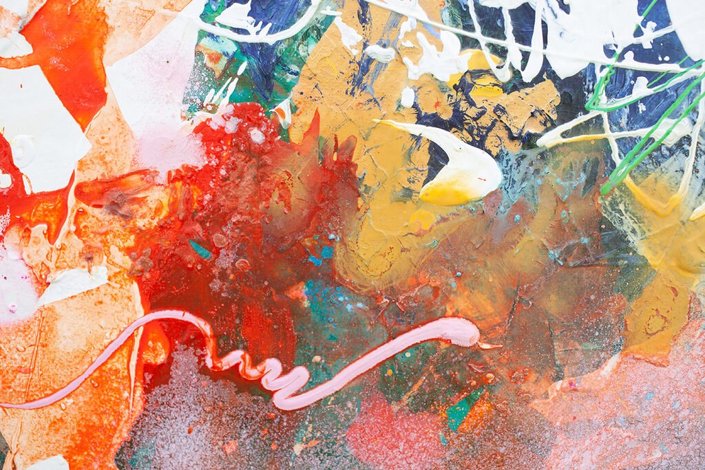 Iris's World - Carolina Alotus - Abstract Painting - Ideelart