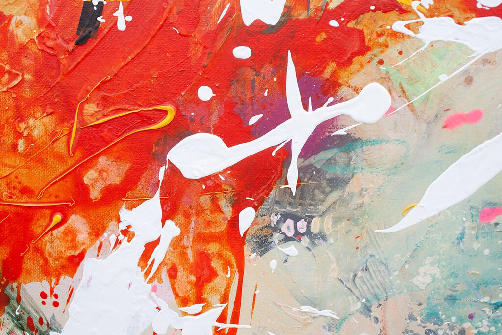 Iris's World - Carolina Alotus - Abstract Painting - Ideelart