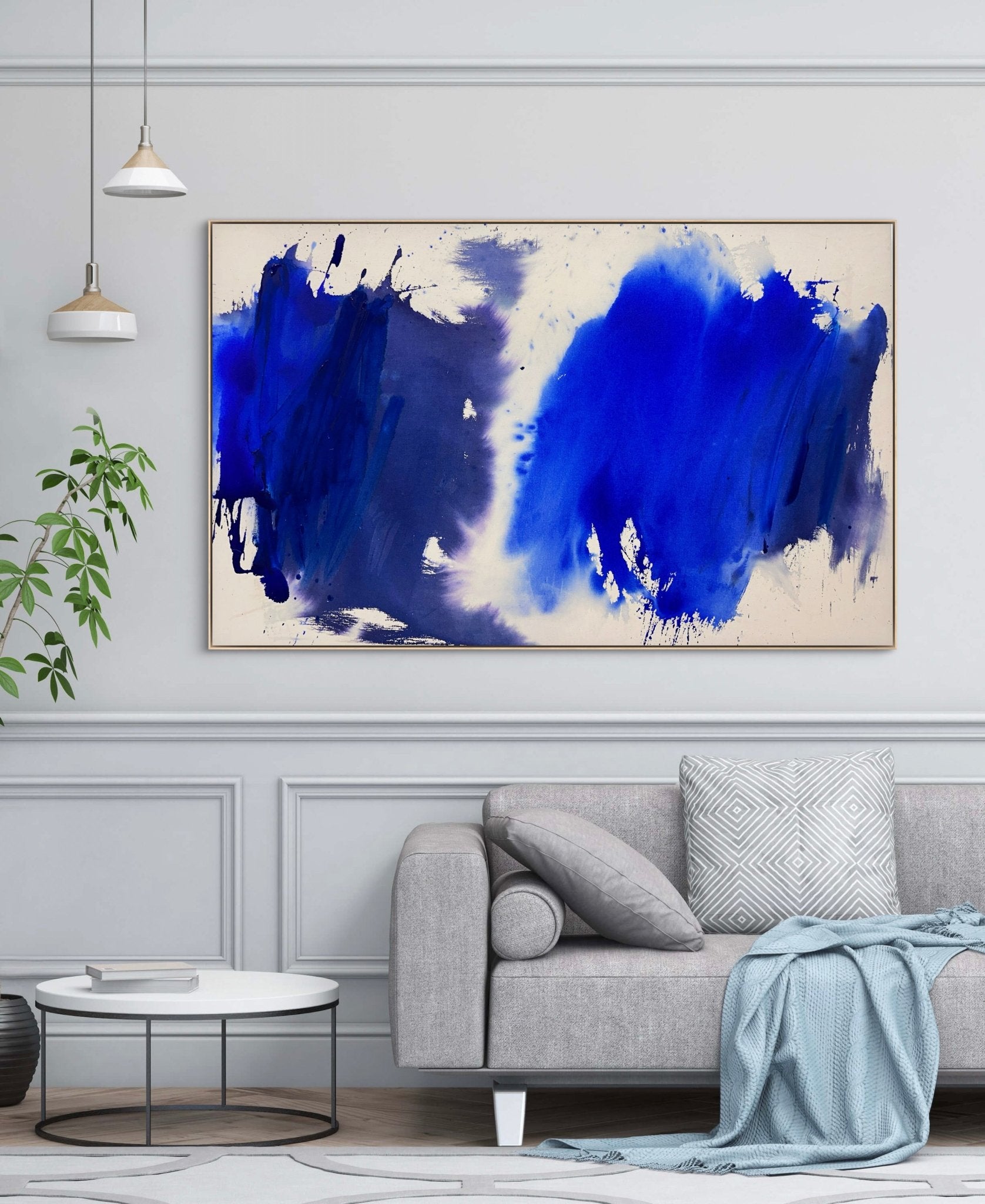 Where the sky falls - Manuela Karin Knaut - Abstract Painting - Ideelart