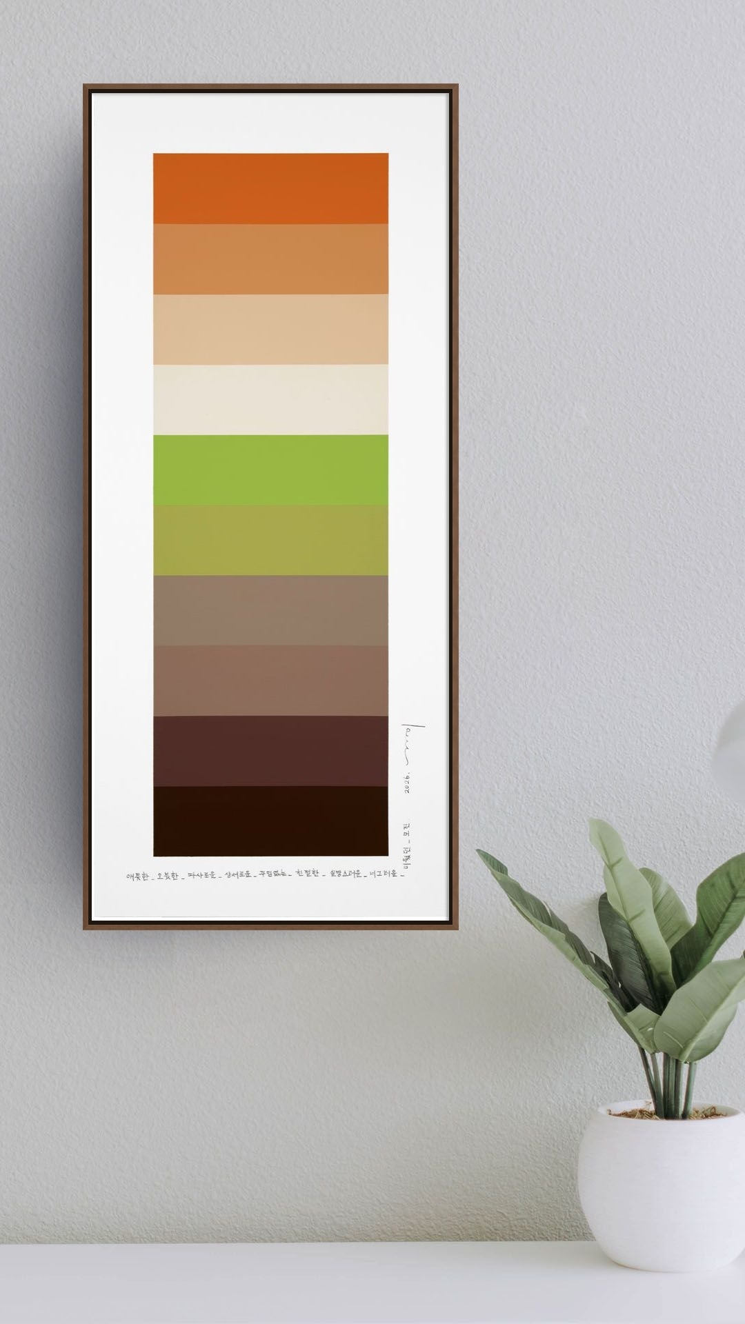 Emotional color chart 257