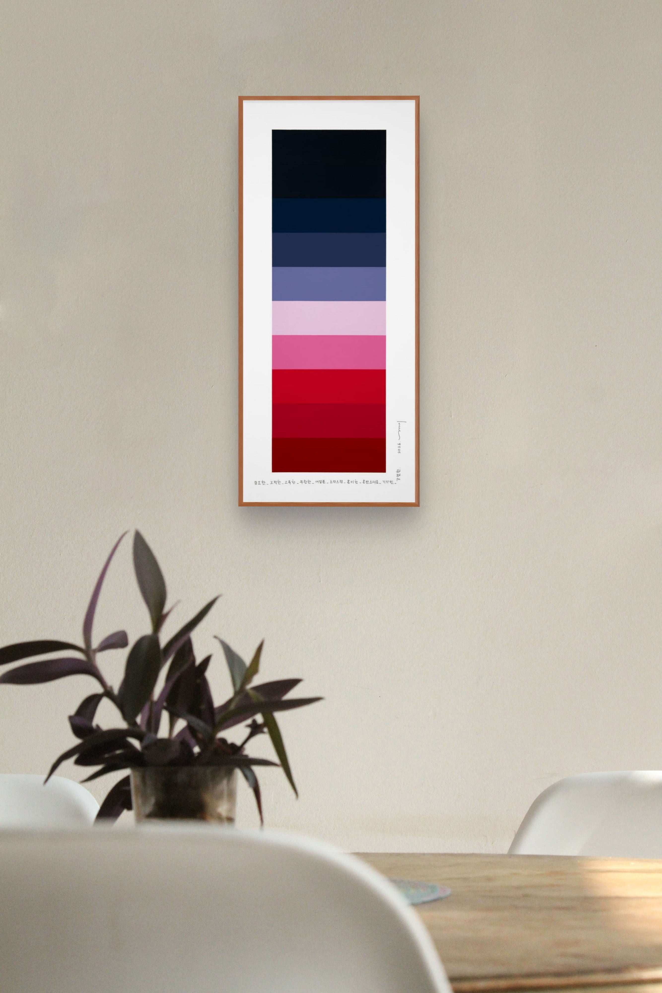 Emotional color chart 259