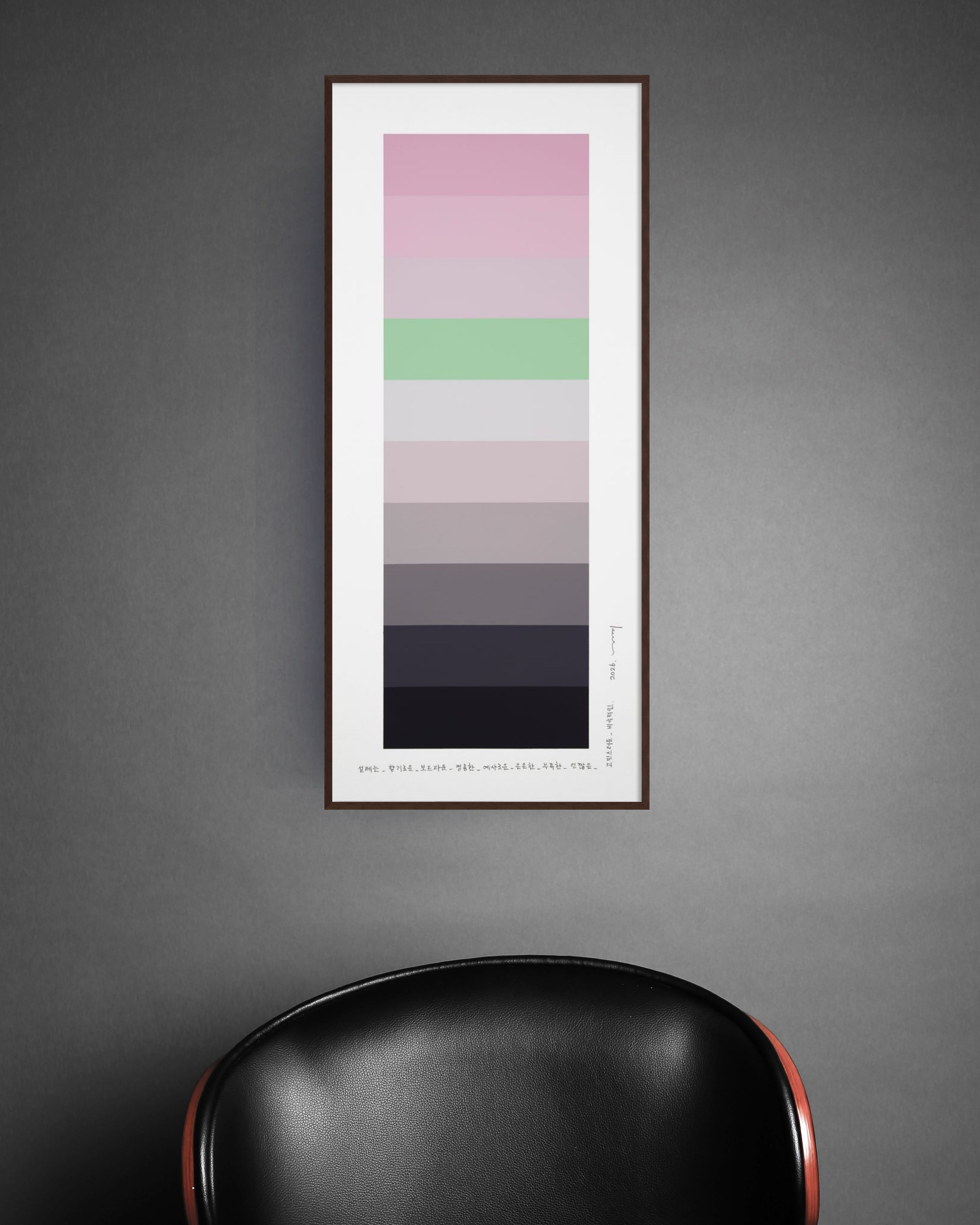 Emotional color chart 261