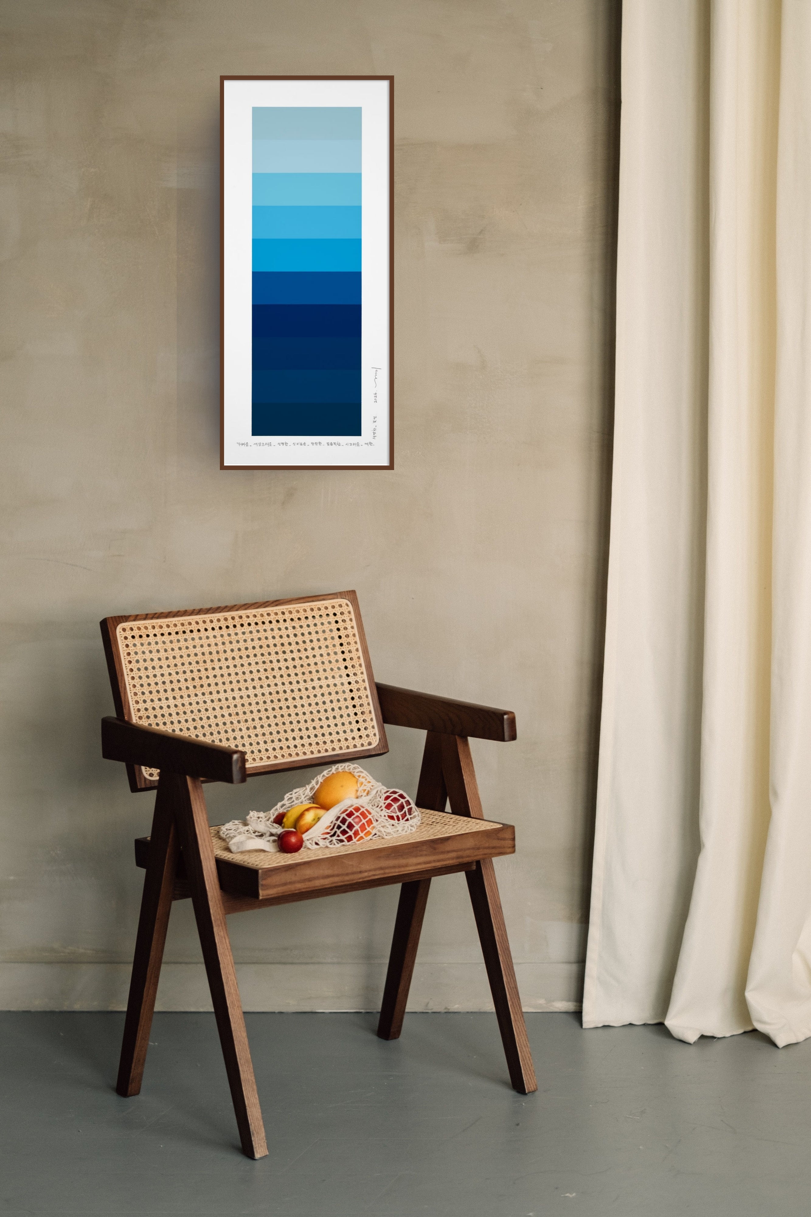 Emotional color chart 264