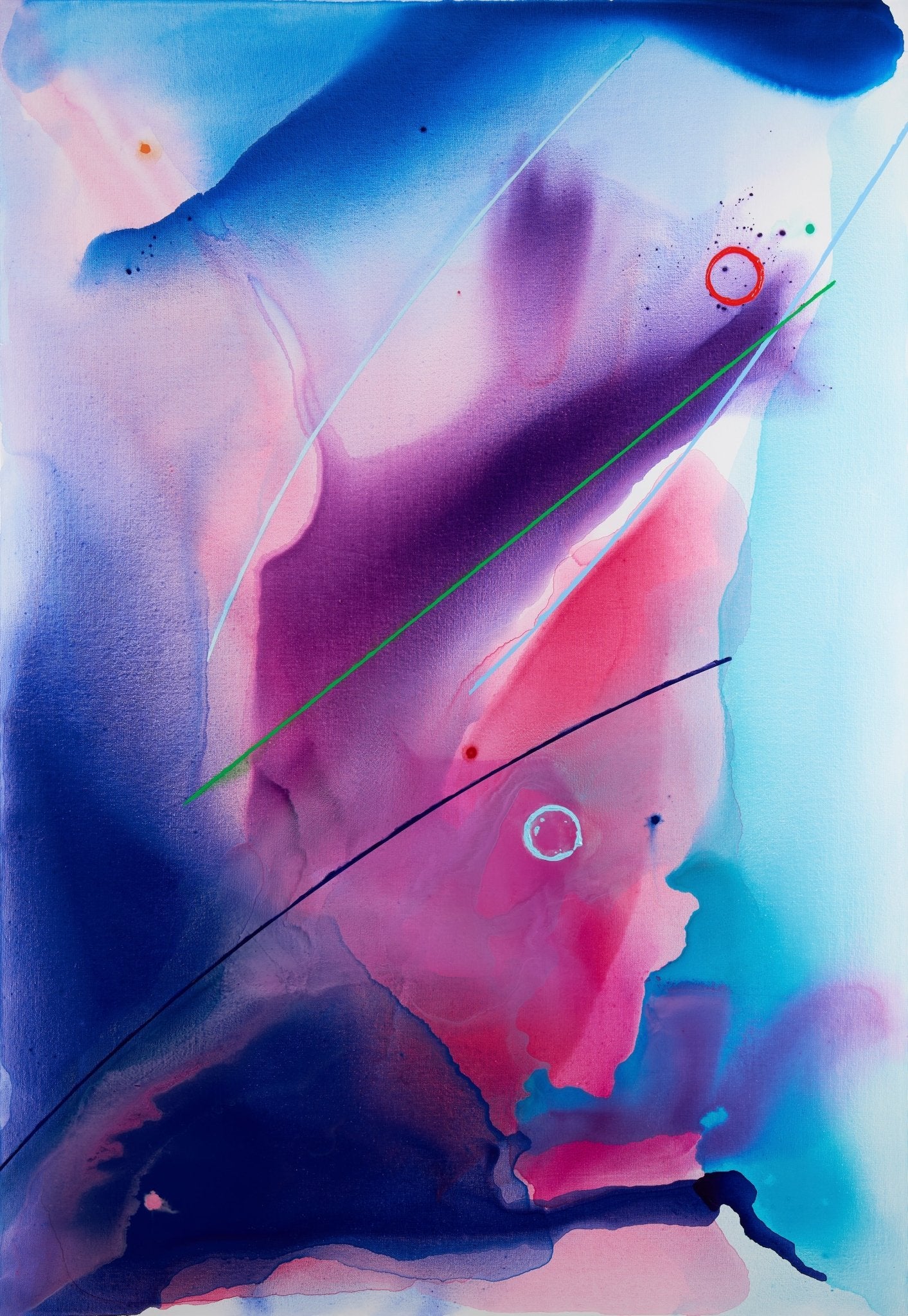 Sinneswelt_AMP52 - Kyong Lee - Abstract Painting - Ideelart