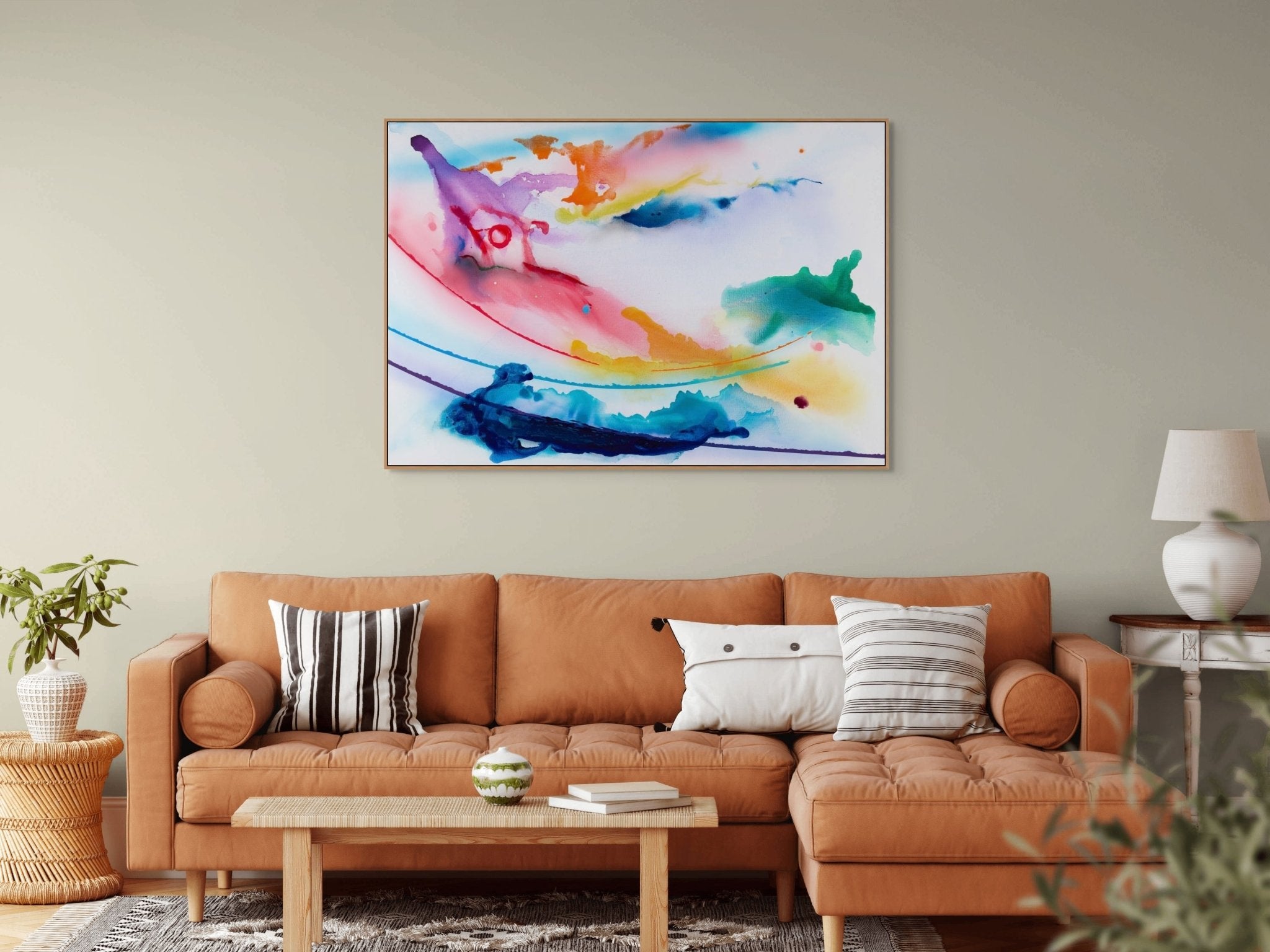 Sinneswelt_LK32 - Kyong Lee - Abstract Painting - Ideelart