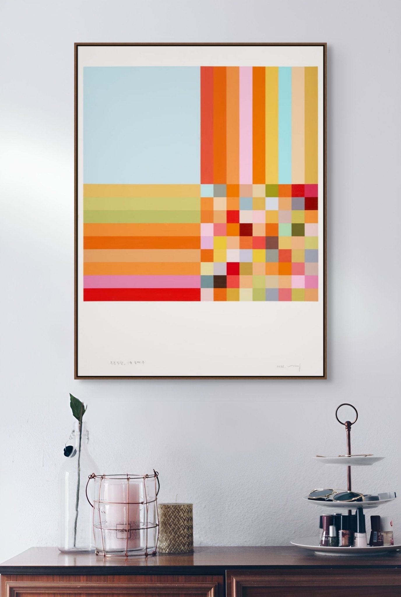 Subset 0302 - Kyong Lee - Abstract Painting - Ideelart