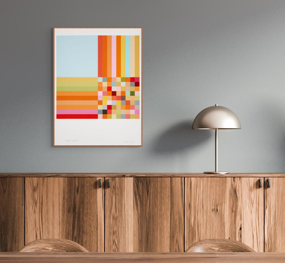 Subset 0302 - Kyong Lee - Abstract Painting - Ideelart