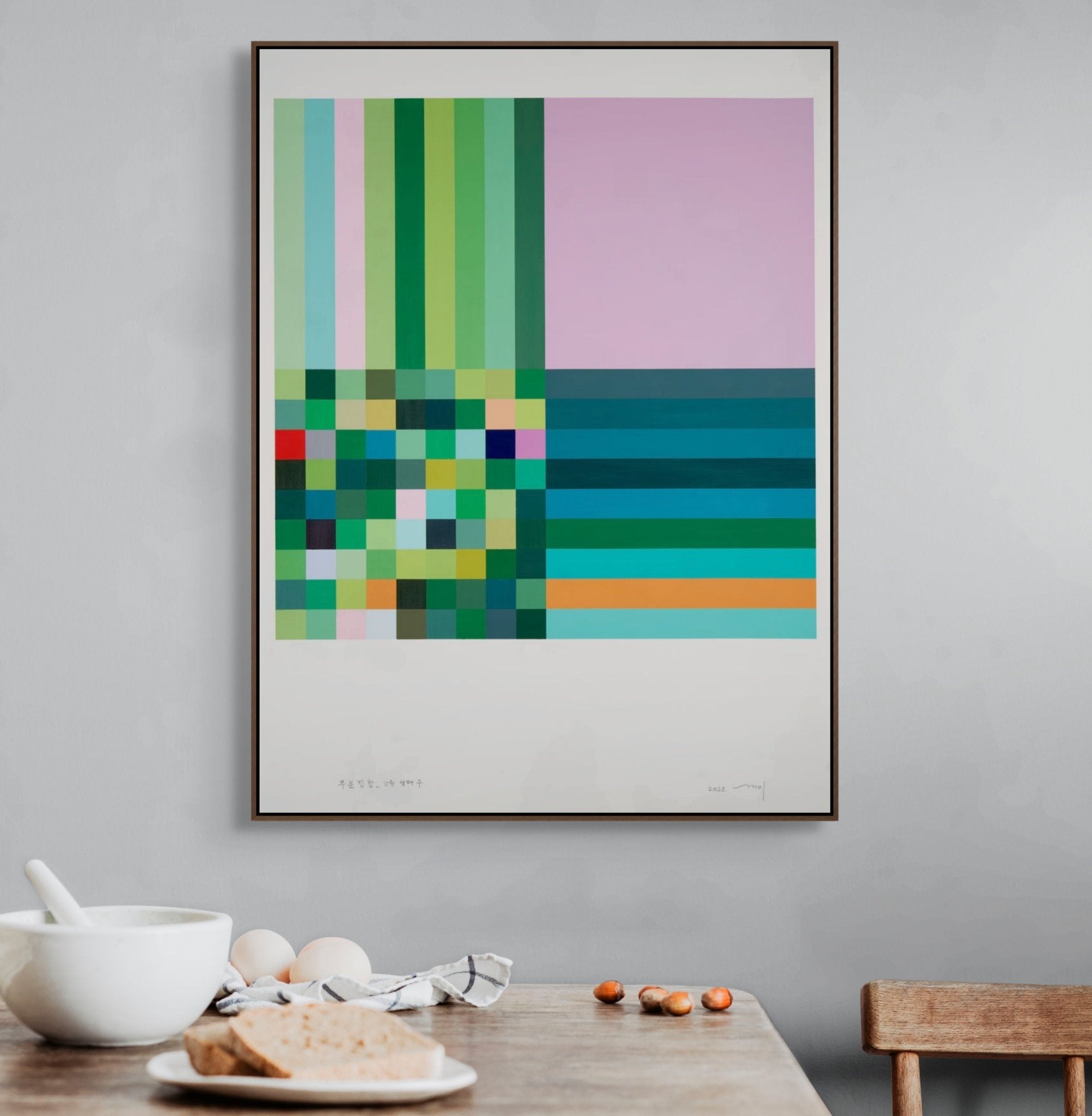 Subset 0303 - Kyong Lee - Abstract Painting - Ideelart