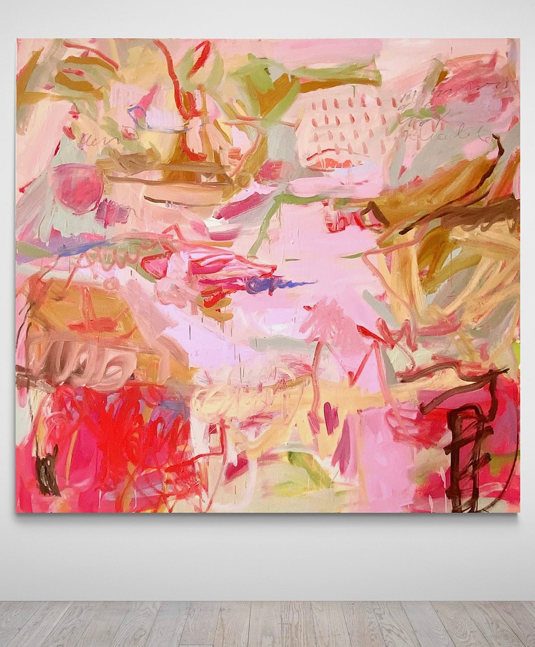 Longing For Paradise IV - Petra Schott - Abstract Painting - Ideelart