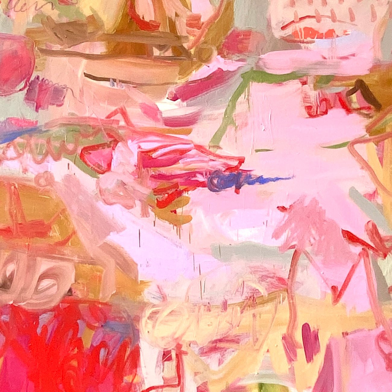 Longing For Paradise IV - Petra Schott - Abstract Painting - Ideelart