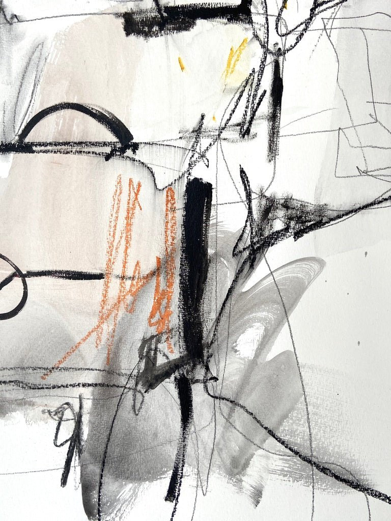 Lux on the 5th - Adrienn Krahl - Abstract Painting - Ideelart