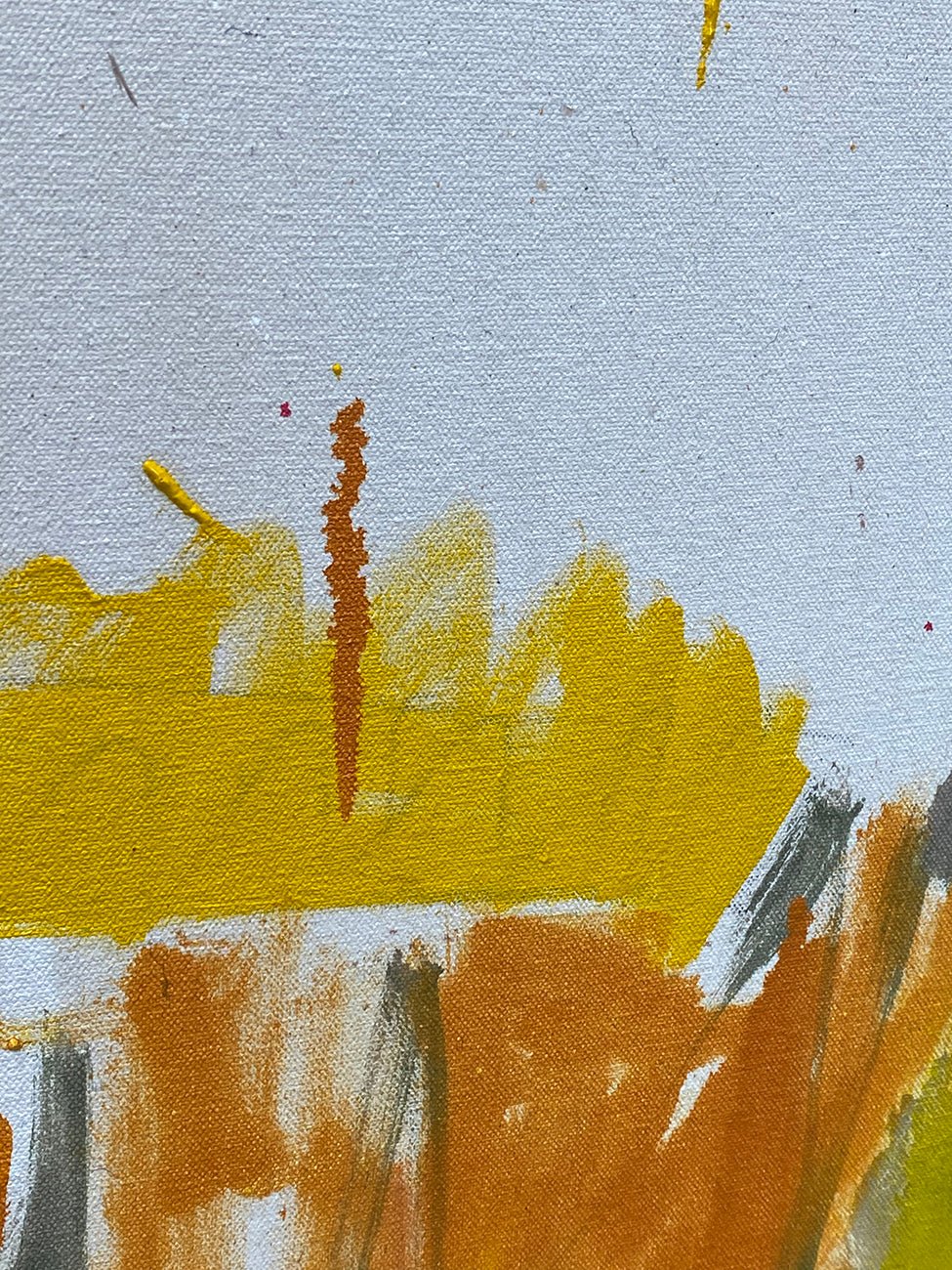 Meddle - Karl Bielik - Abstract Painting - Ideelart