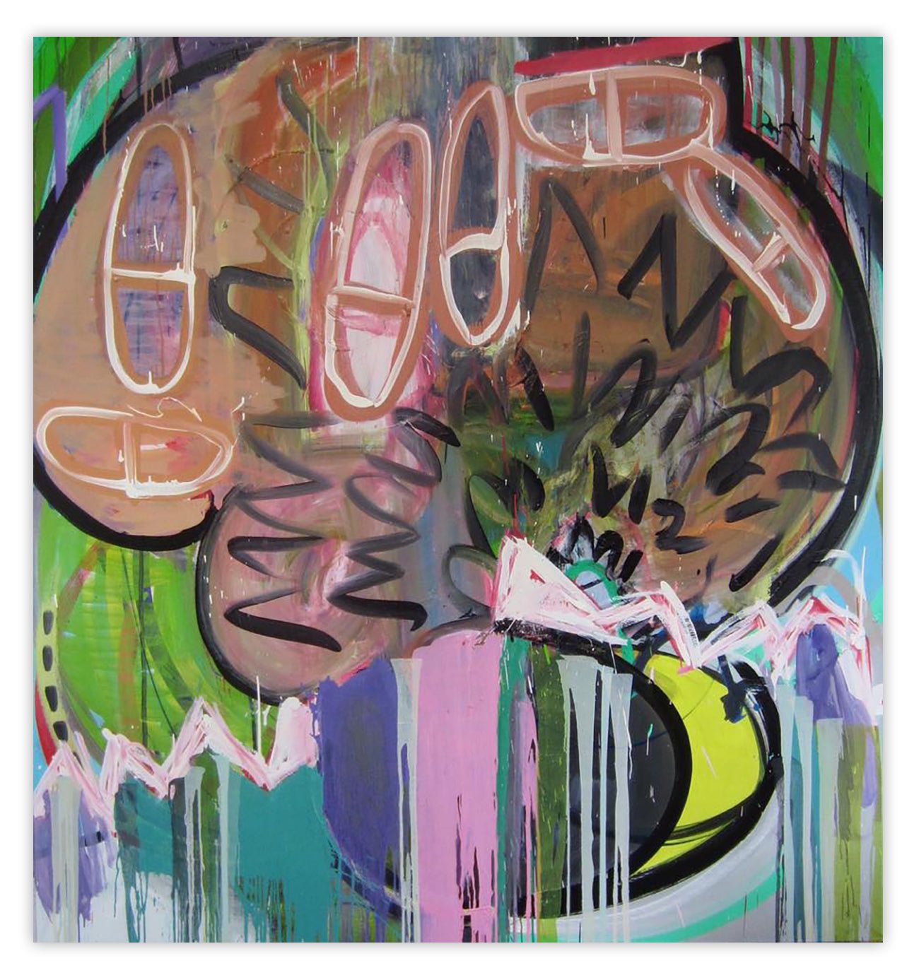 Medication - Karl Bielik - Abstract Painting - Ideelart