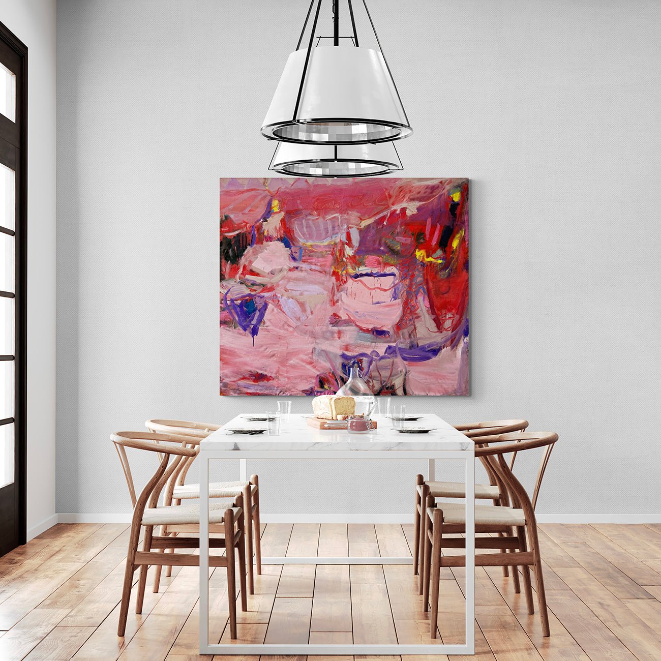 Meeting Pleasure, Meeting Pain - Petra Schott - Abstract Painting - Ideelart