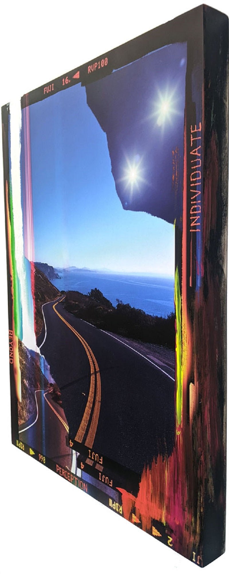 Meta Road, Individuate, California Hwy 1 - Jason Engelund - Abstract Painting - Ideelart