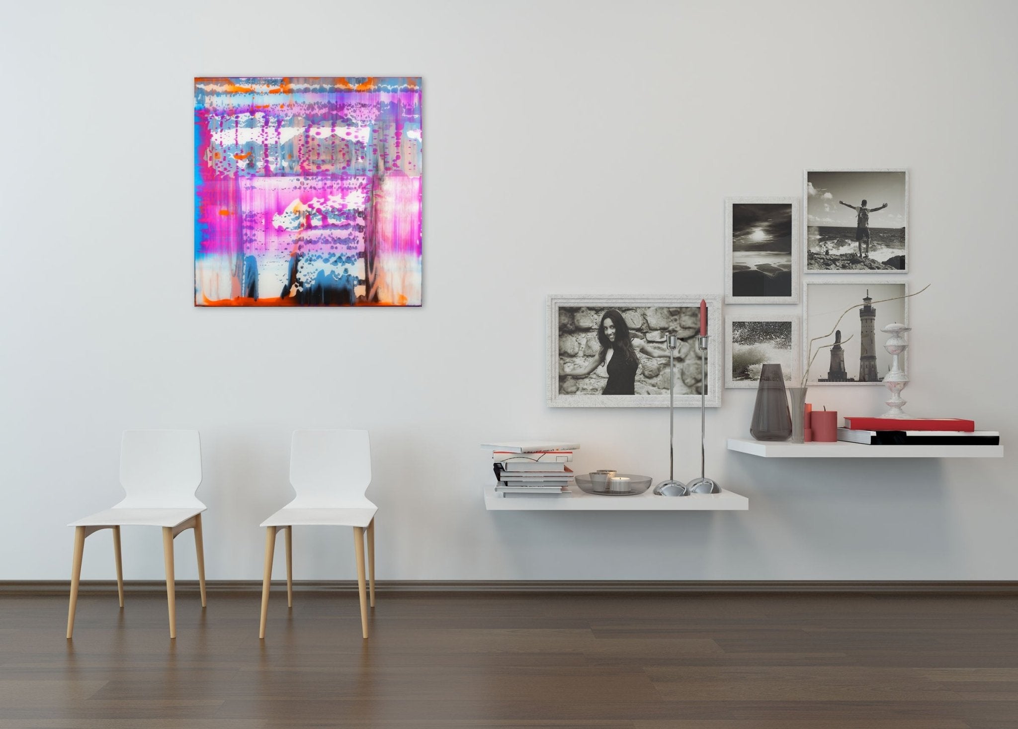 Michelangelo - Danny Giesbers - Abstract Painting - Ideelart