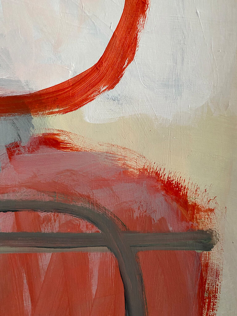 Morning routine - Laura Basterra Sanz - Abstract Painting - Ideelart