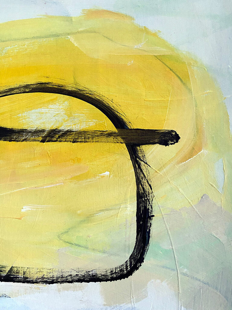 Morning routine - Laura Basterra Sanz - Abstract Painting - Ideelart