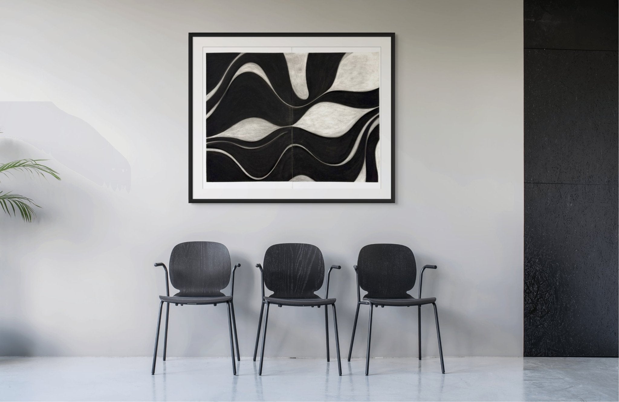 Delta - Margaret Neill - Abstract Drawing - Ideelart