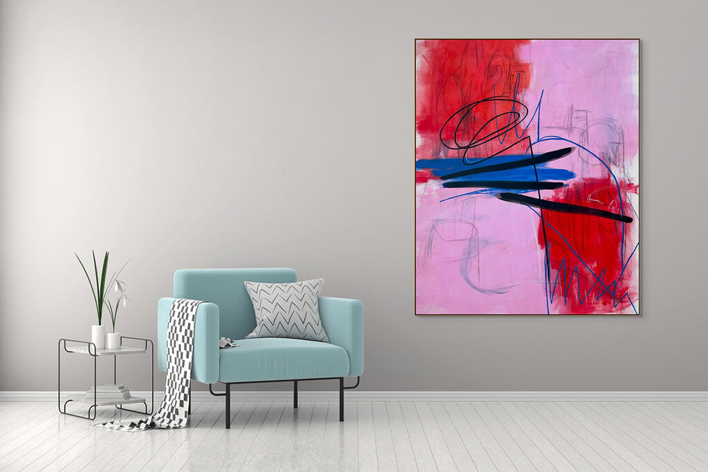 New Soho - Adrienn Krahl - Abstract Painting - Ideelart