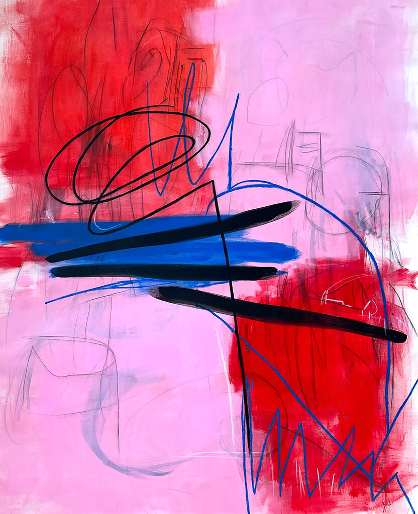 New Soho - Adrienn Krahl - Abstract Painting - Ideelart