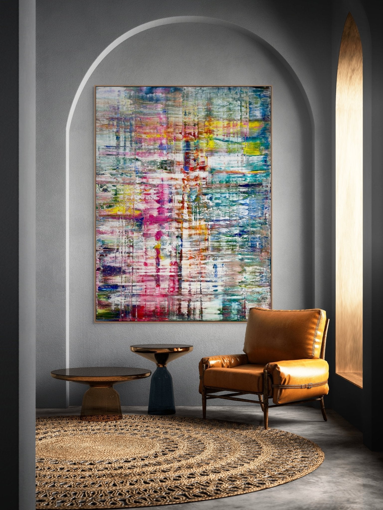 Abstract informal 2023 - 2070 - 4 - Robert Niesse - Abstract Painting - Ideelart
