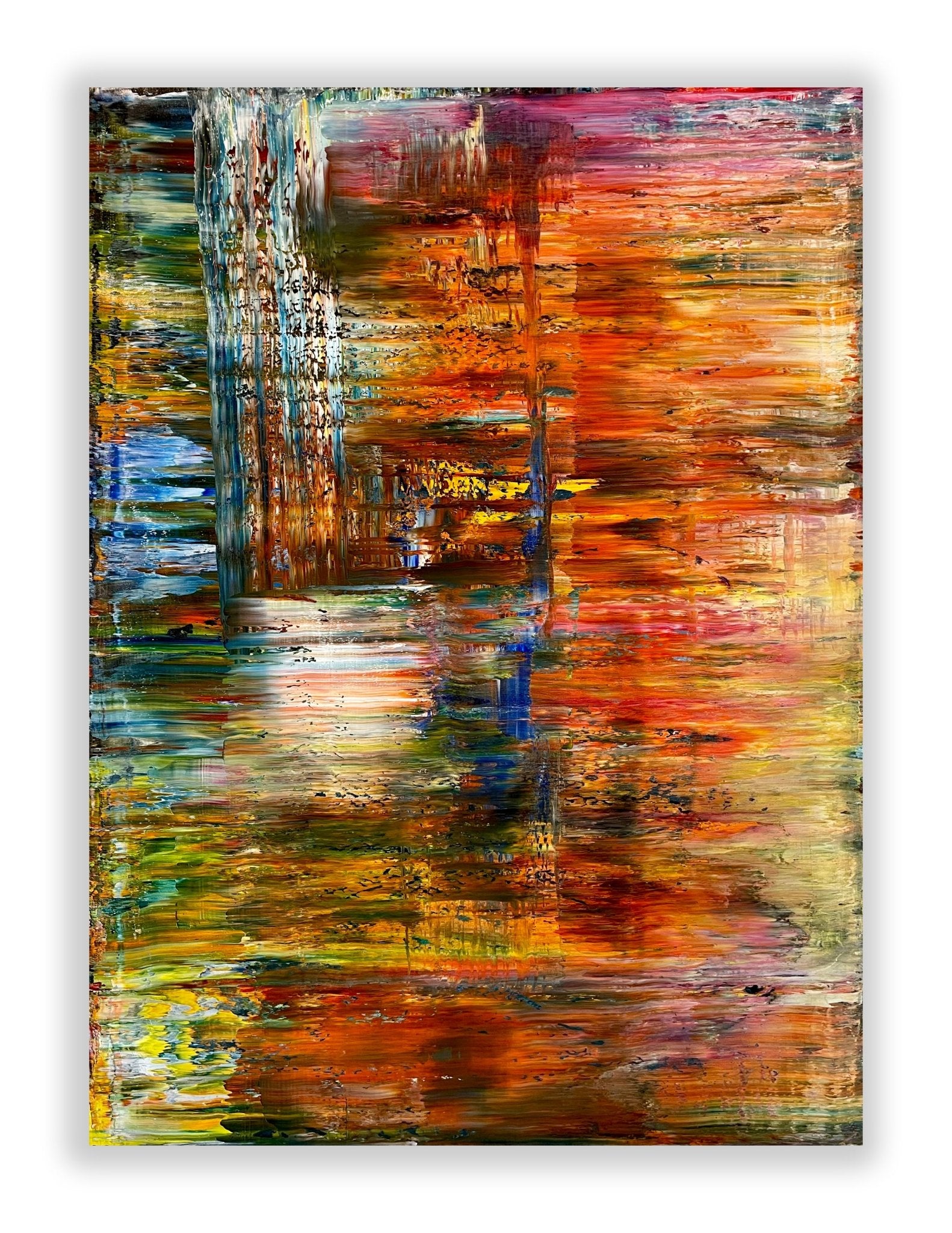 Abstract informal 2023 - 2101 - 1 - Robert Niesse - Abstract Painting - Ideelart