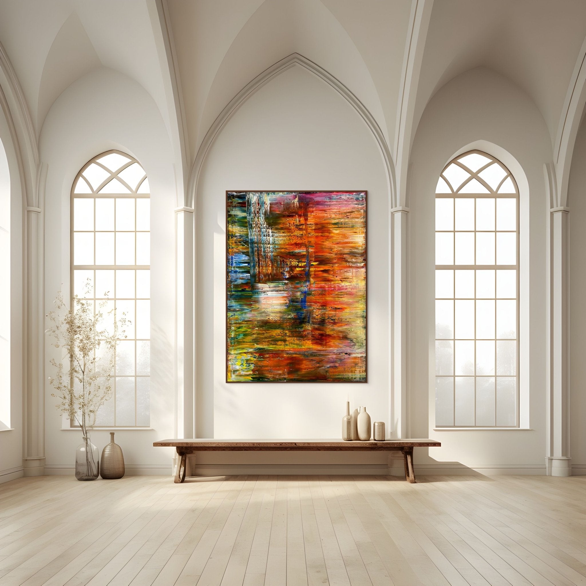 Abstract informal 2023 - 2101 - 1 - Robert Niesse - Abstract Painting - Ideelart