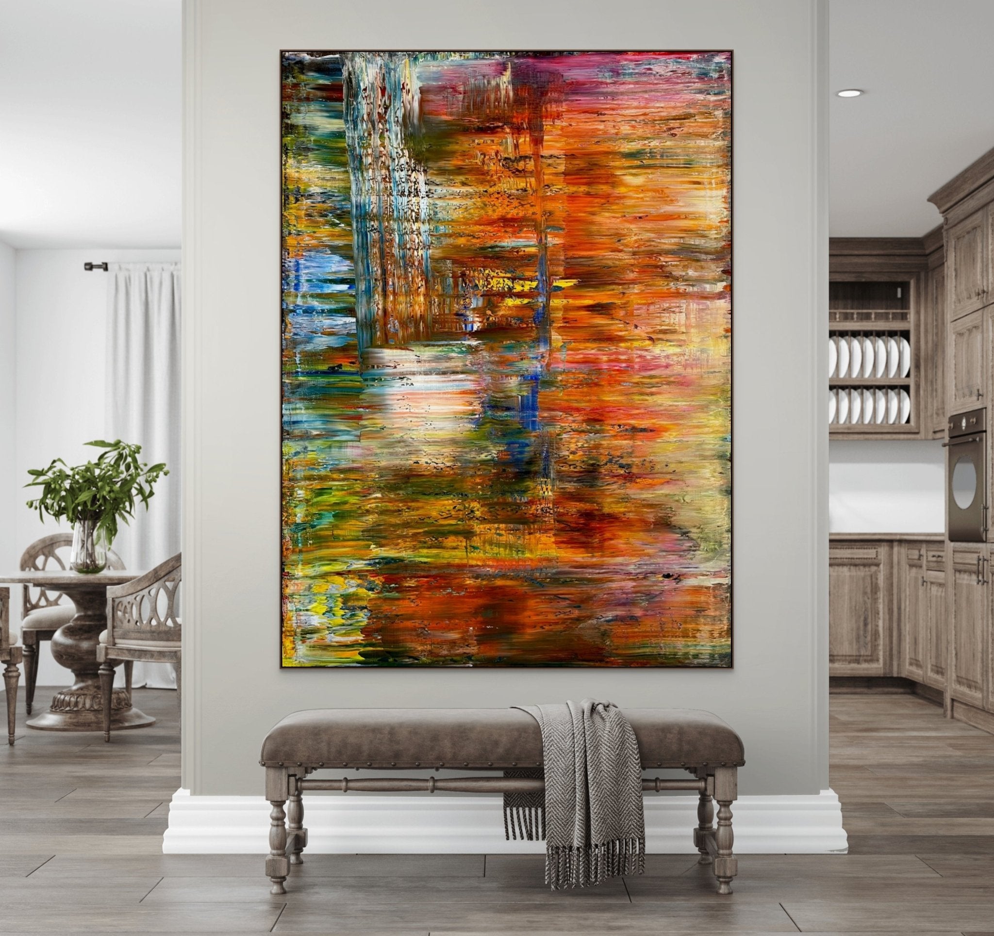 Abstract informal 2023 - 2101 - 1 - Robert Niesse - Abstract Painting - Ideelart