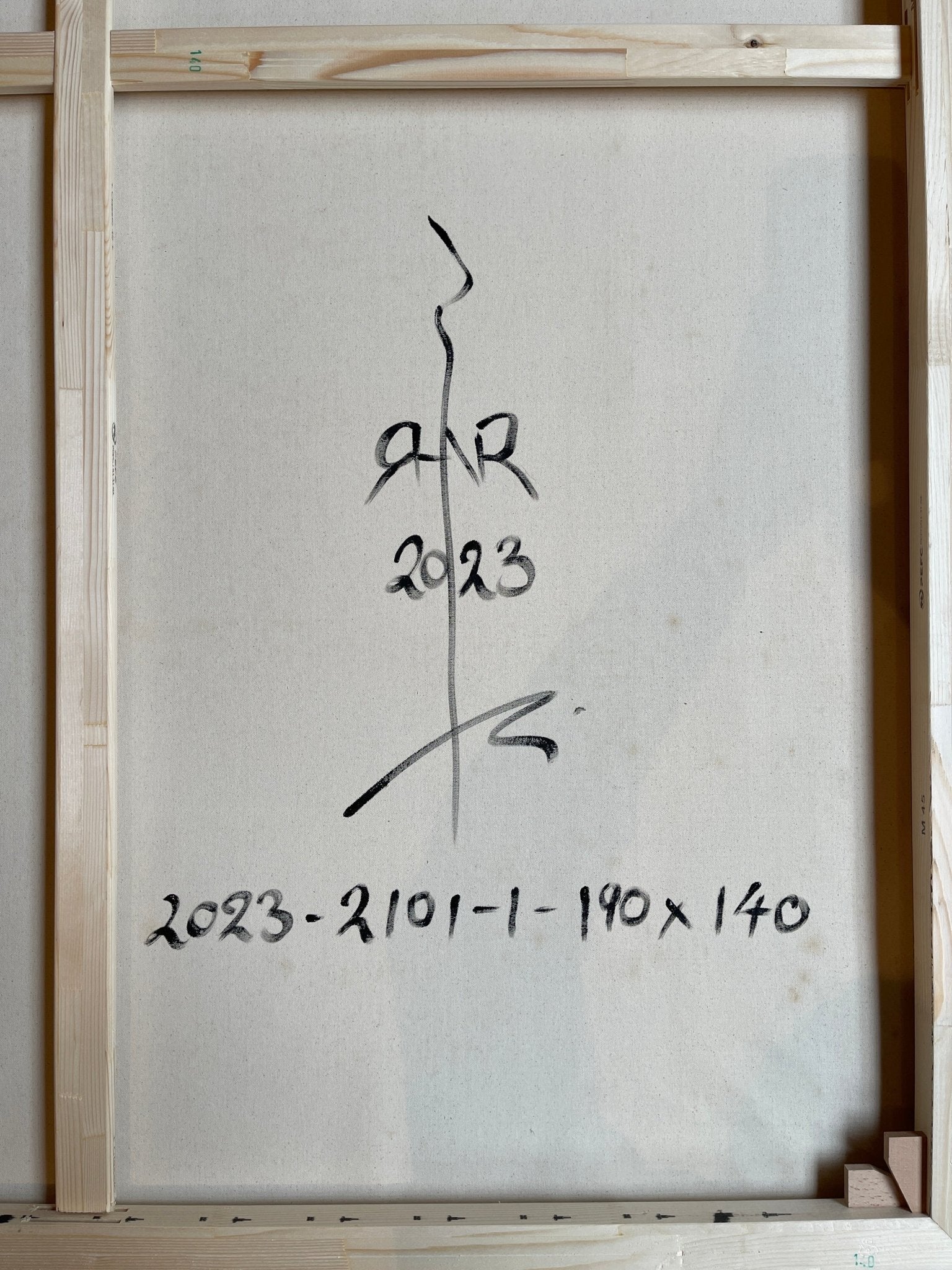 Abstract informal 2023 - 2101 - 1 - Robert Niesse - Abstract Painting - Ideelart