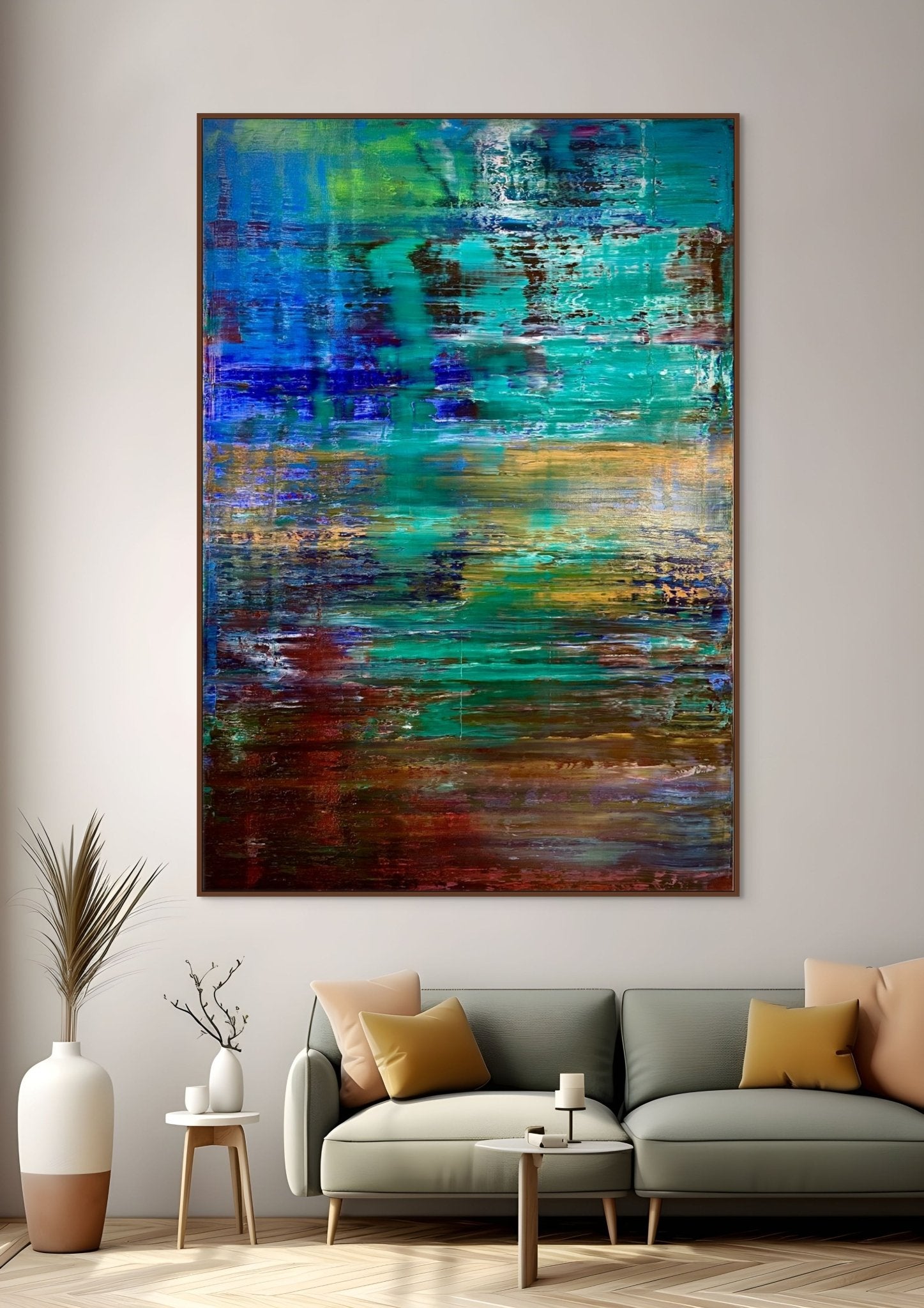 Abstract informal 2023 - 2104 - 11 - Robert Niesse - Abstract Painting - Ideelart