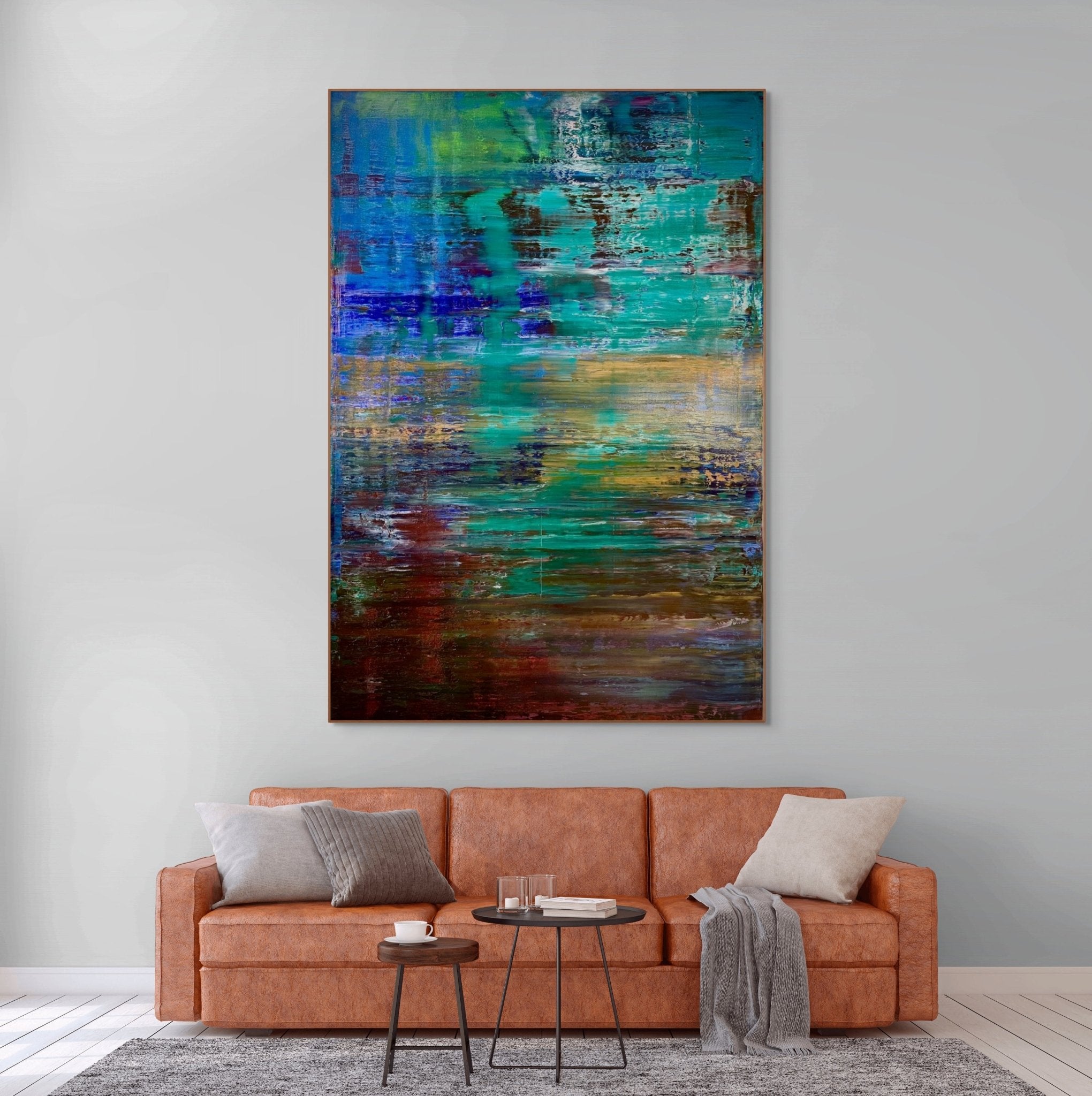 Abstract informal 2023 - 2104 - 11 - Robert Niesse - Abstract Painting - Ideelart