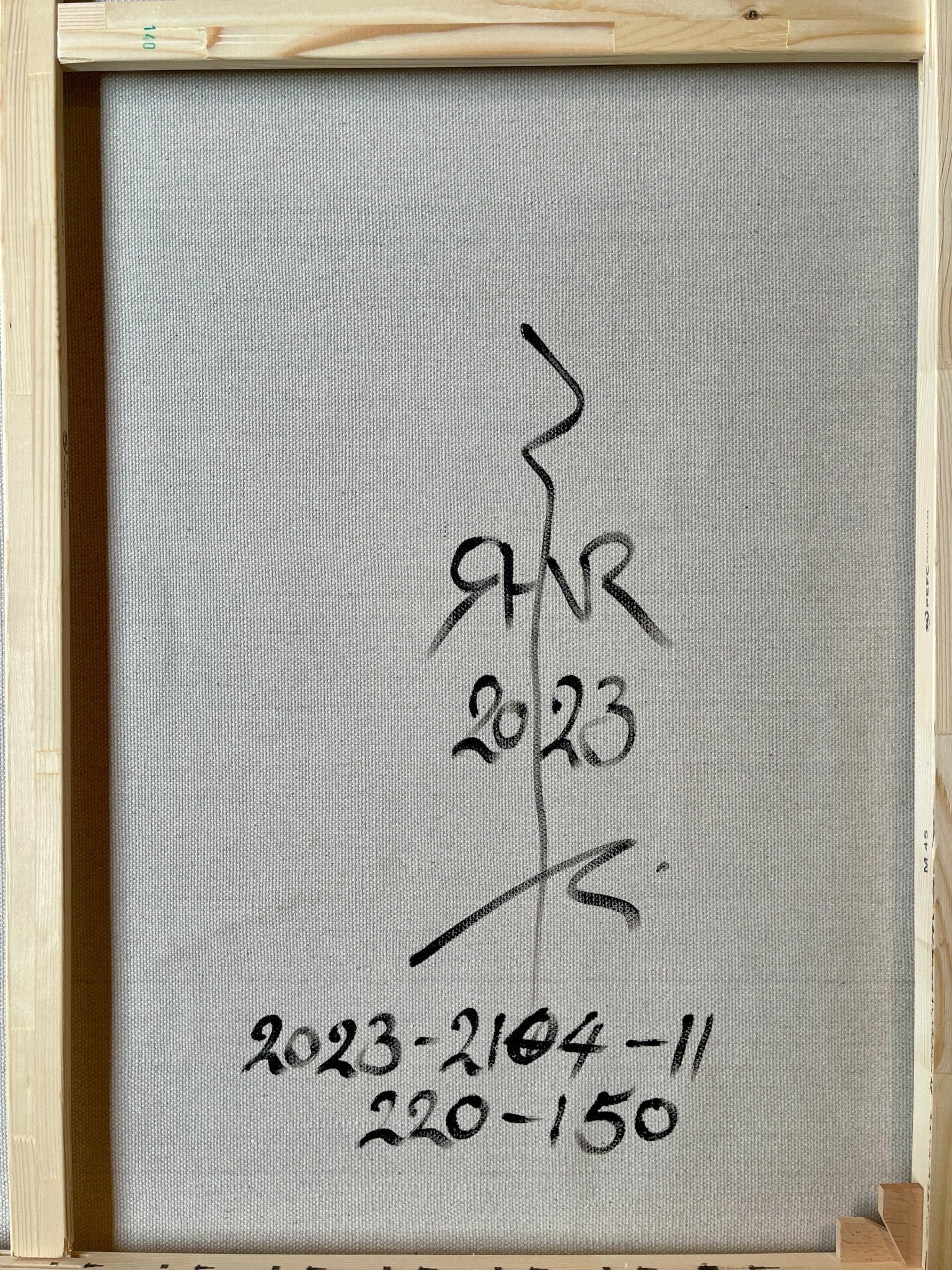 Abstract informal 2023 - 2104 - 11 - Robert Niesse - Abstract Painting - Ideelart