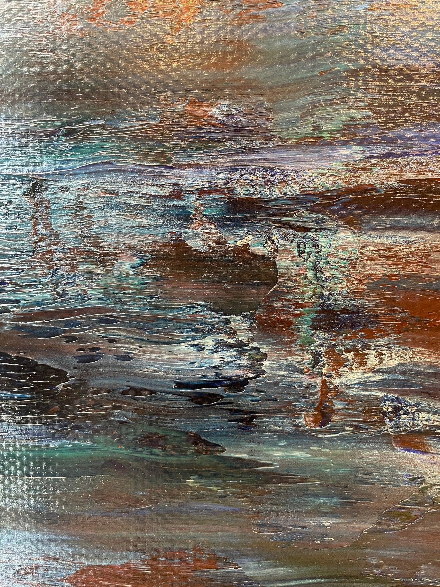 Abstract informal 2023 - 2104 - 11 - Robert Niesse - Abstract Painting - Ideelart