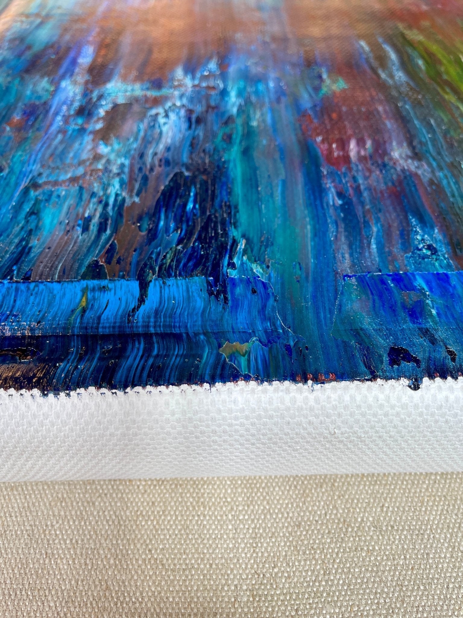 Abstract informal 2023 - 2104 - 11 - Robert Niesse - Abstract Painting - Ideelart