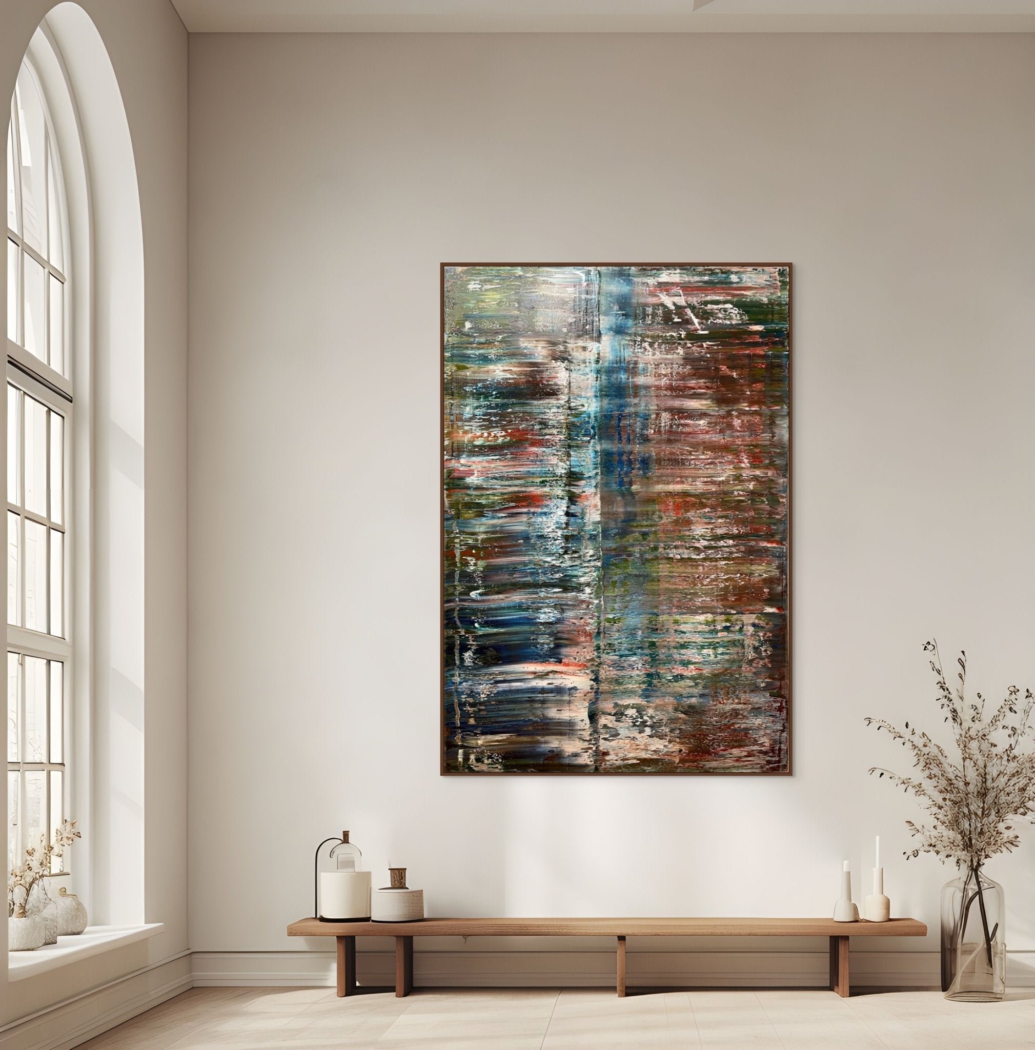 Abstract informal 2023 - 2104 - 3 - Robert Niesse - Abstract Painting - Ideelart